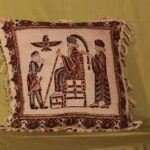 ghalamkar cushion