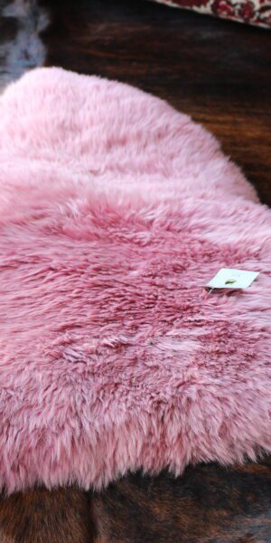 Pink Sheepskin, original and real