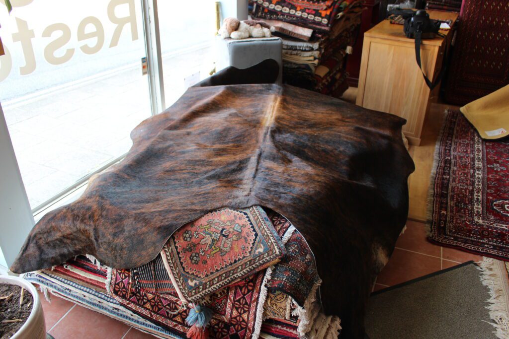 Quality Cowhide rug 183cm x 163cm Exotic